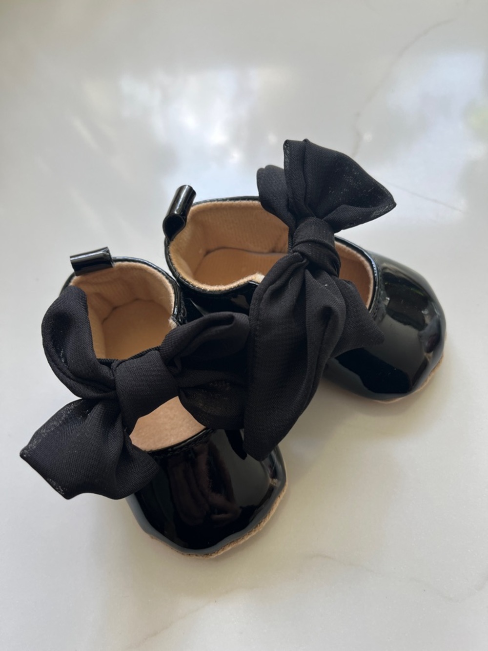 Target Black Patent Baby Bow Shoes